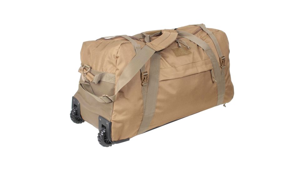 Sandpiper of California Monster on Wheels XL Duffle Bag,31x14.25x17in,Coyote Brown 5029-O-CB