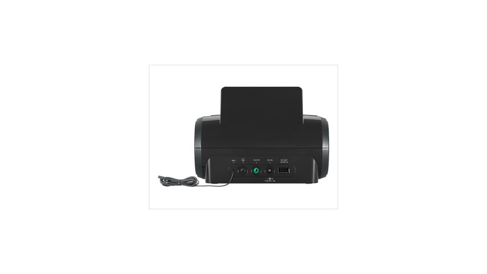 RCR-28 Digital Tuning Clock Radio Compatible with iPhone / iPod with Aux-In, Black