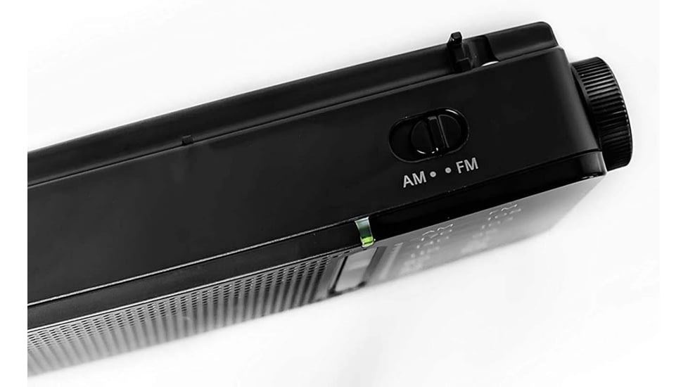 Sangean SR-36 Pocket Radio, Black, 5.25 x 2.75 x 1.30, SR-36