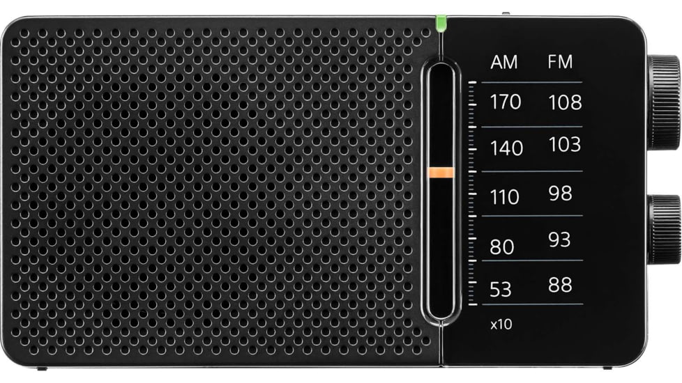 Sangean SR-36 Pocket Radio, Black, 5.25 x 2.75 x 1.30, SR-36