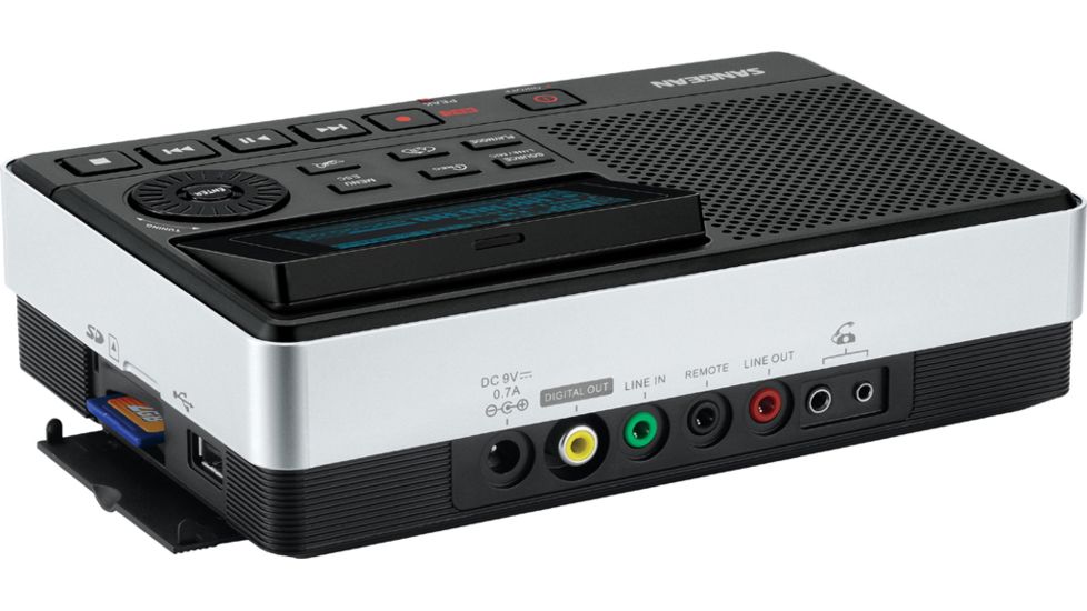 Sangean Supports MP3 &amp; WMA Media w/ SD Card &amp; USB InterfaceBuilt-In Clock DAR-101
