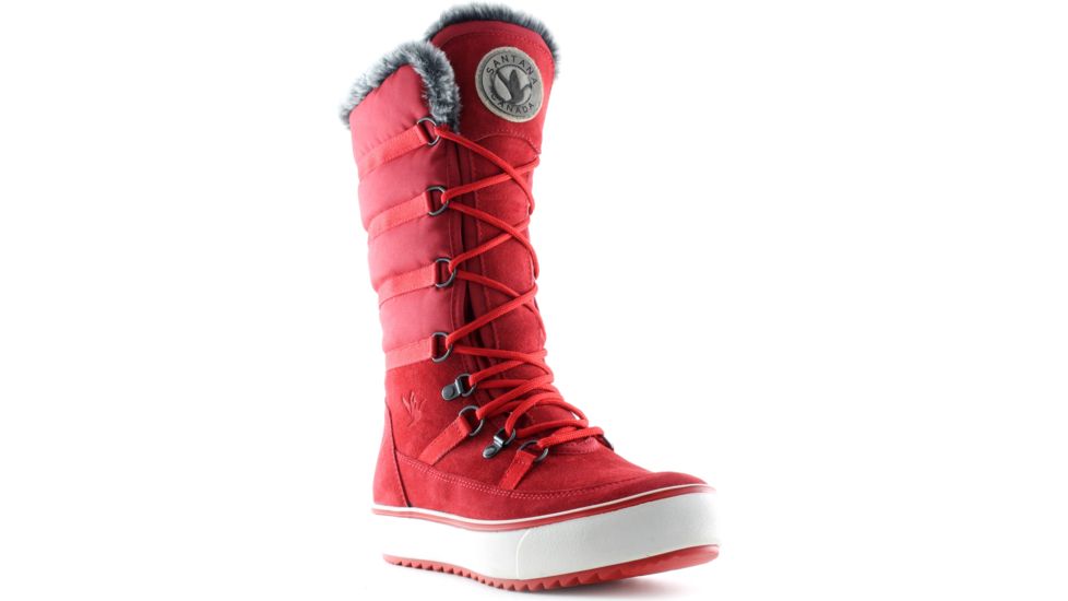 Santana Canada Mackenzie Winter Boot - Women's-Red-Medium-7