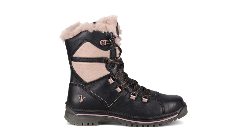 Santana Canada Majesta3 Leather Winter Boot - Womens, Black Pink, 11, MAJESTA3BLACK PINK11