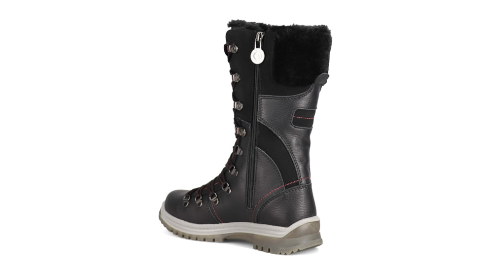 Santana Canada Marlowe High Shaft Winter Boots - Womens, Black/Burgundy, 8, MARLOWEBLACK / BURGUNDY8
