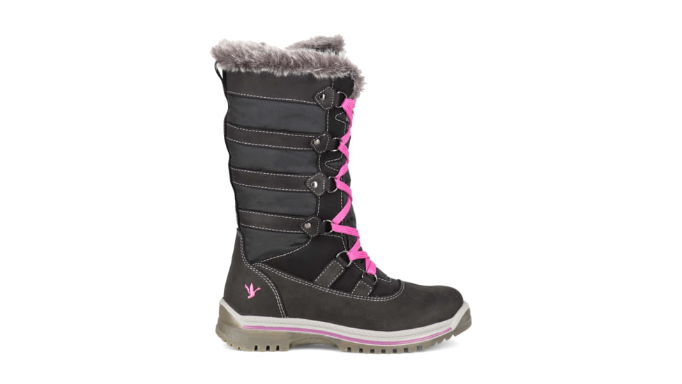 Santana Canada Marlyna High Shaft Winter Boots - Womens, Black/Fuschia, 10, MARLYNABLACK / FUSCHIA10