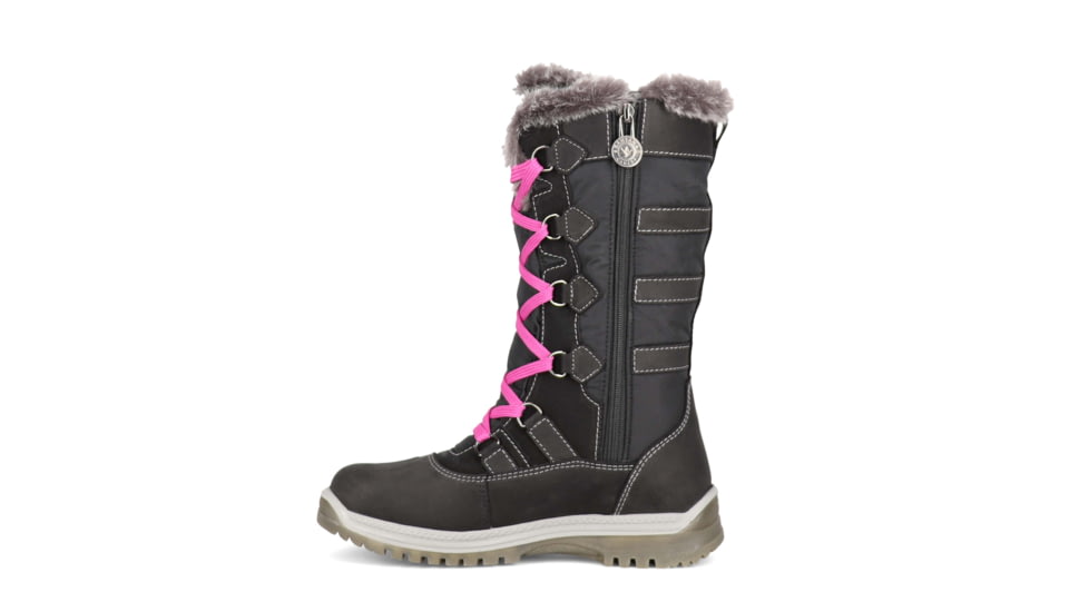 Santana Canada Marlyna High Shaft Winter Boots - Womens, Black/Fuschia, 10, MARLYNABLACK / FUSCHIA10