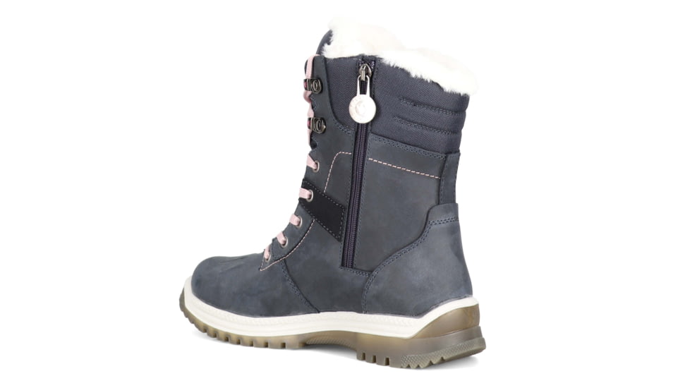 Santana Canada May Leather Winter Boot - Womens, Night/Peony, 9, MAYNIGHT / PEONY9