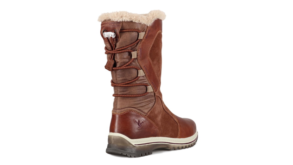 Santana Canada Mayerluxe Leather Winter Boot - Womens, Cognac Burgundy, 6, MAYERLUXECOGNAC BURGUNDY6
