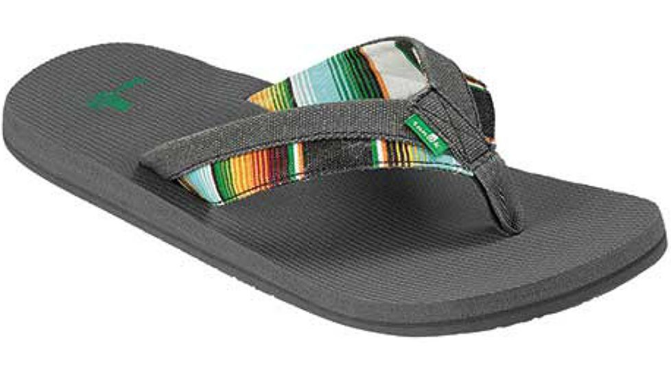 Beer Cozy Light Funk Sandal - Mens-Charcoal-Medium-8