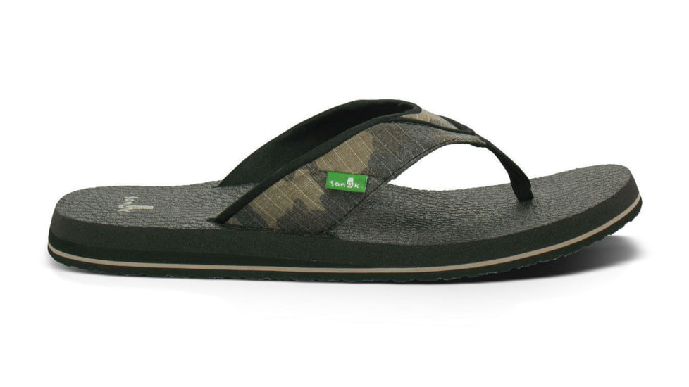 Sanuk Beer Cozy Sandal - Men's-Camouflage-8 US