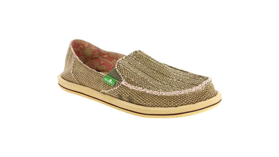 Sanuk Carpe DM Shoe - Women's-Khaki-6 US