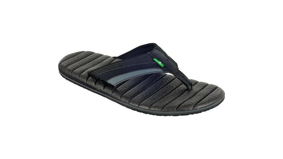 Sanuk Chubby Sandal - Men's-Black-8 US