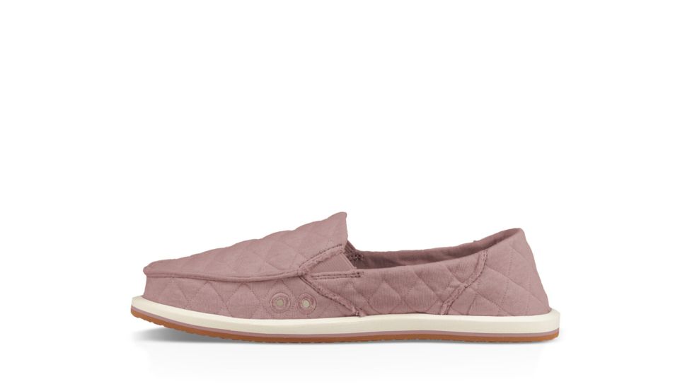 Sanuk Donna Quilt - Womens, Woodrose, 07, 1105056-WDR-07