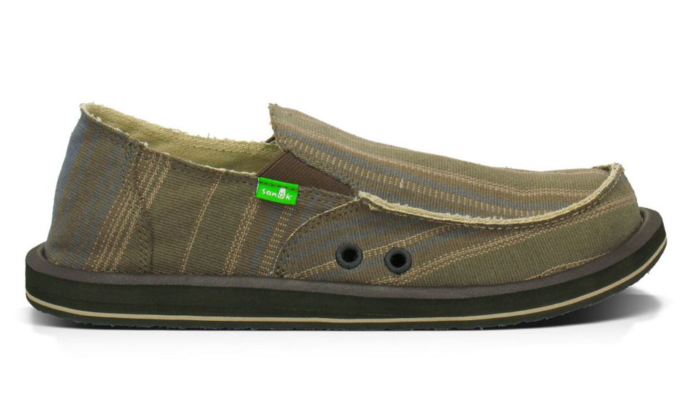 Sanuk Donny Casual Shoe - Men's-Blue-13 US