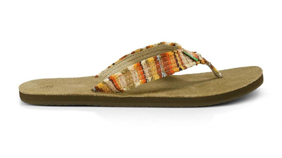 Sanuk Fraidy Cat Sandal - Women's-Coral Poncho-8 US