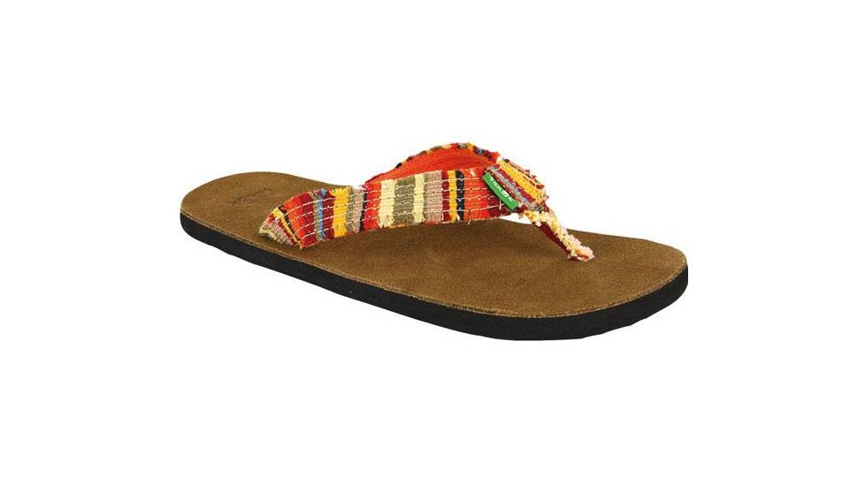 Sanuk Fraidy Cat Sandal - Women's-Orange-10 US