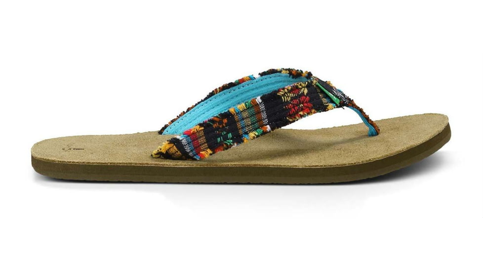 Sanuk Fraidy Cat Sandal - Women's-Midnight Poncho-6 US