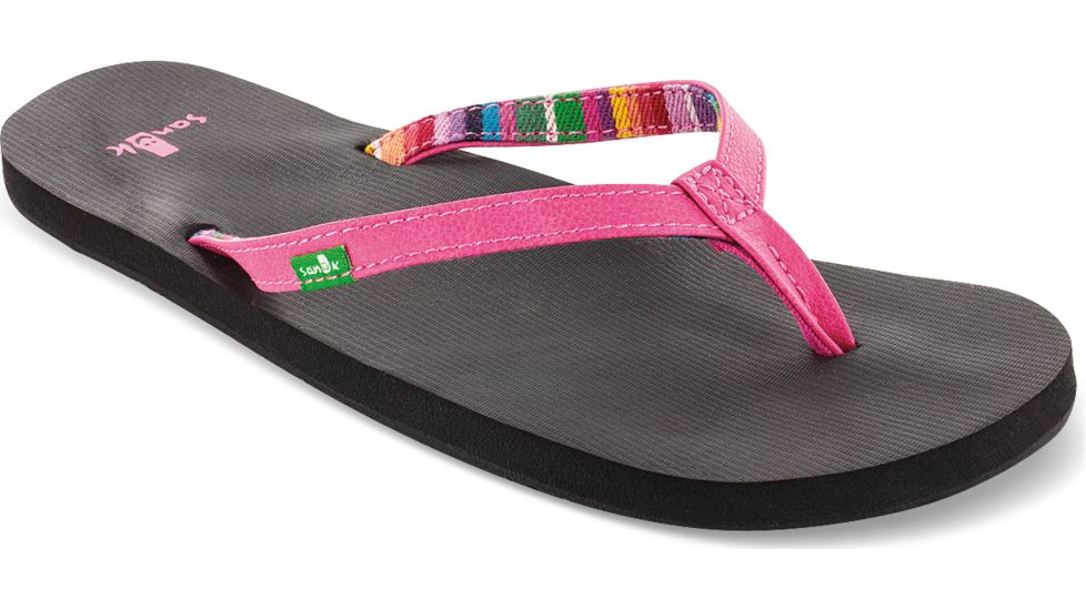 Sanuk Maritime Sandal - Womens-Fuschia-Medium-10 US