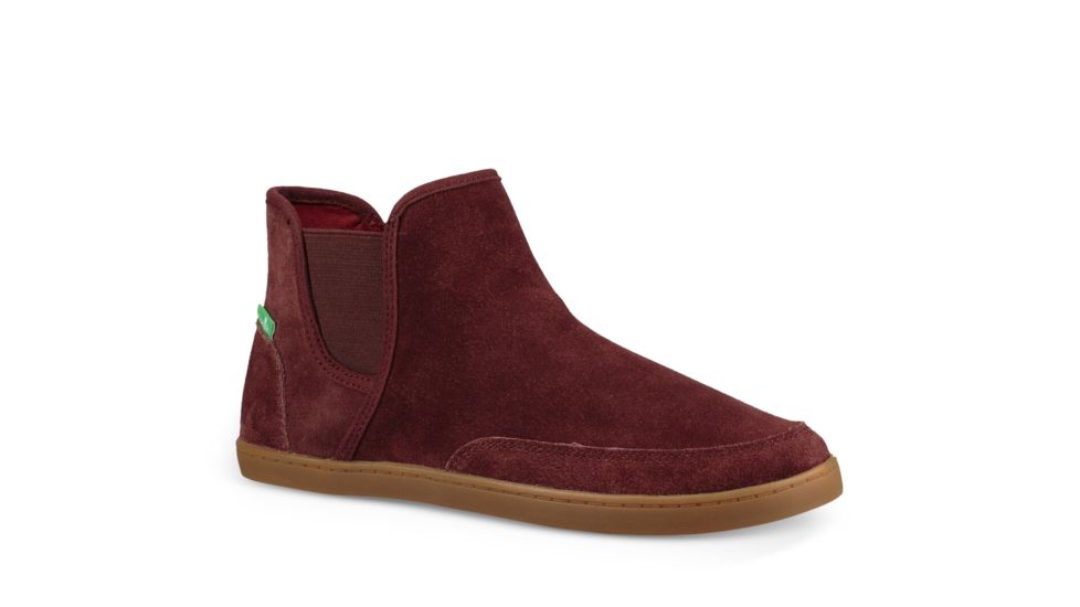Sanuk Pair O Dice Mid Suede - Womens, Bitter Chocolate, 10, 1105070-BCHC-10