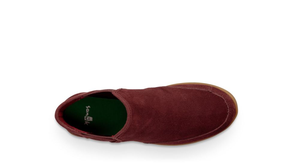 Sanuk Pair O Dice Mid Suede - Womens, Bitter Chocolate, 10, 1105070-BCHC-10