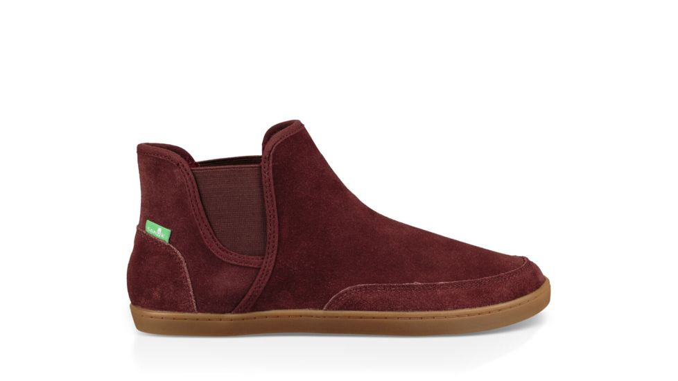 Sanuk Pair O Dice Mid Suede - Womens, Bitter Chocolate, 10, 1105070-BCHC-10