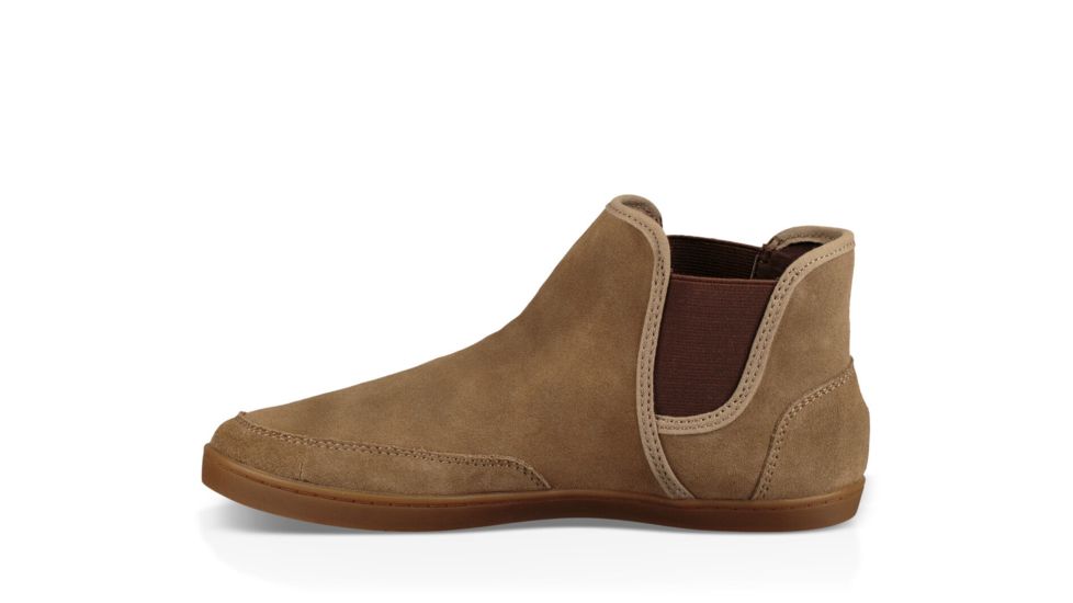 Sanuk Pair O Dice Mid Suede - Womens, Petrified Oak, 08, 1105070-PDOK-08