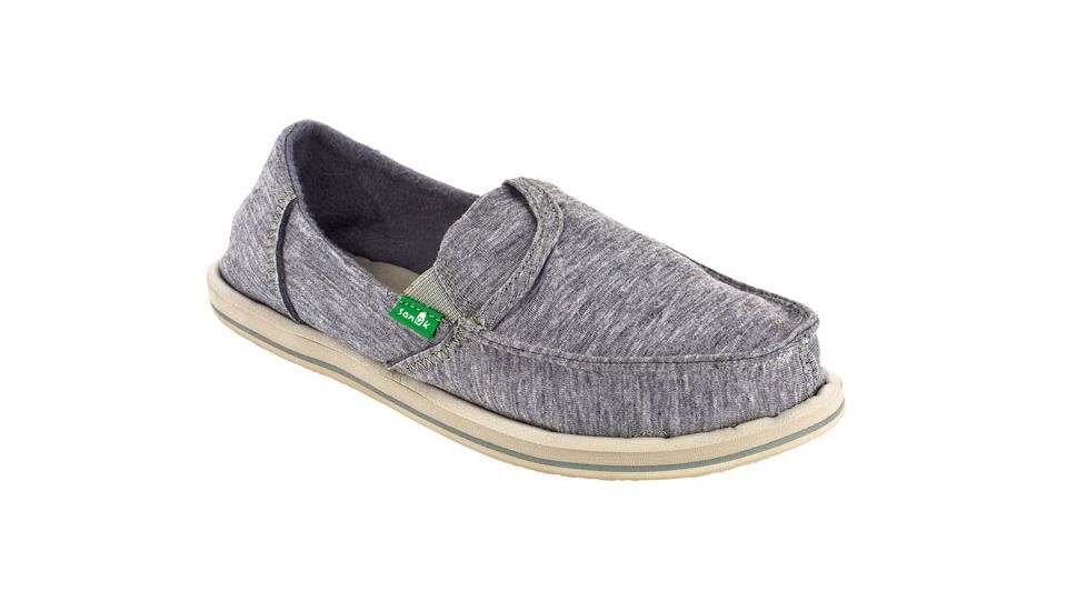 Sanuk Pick Pocket Fleece Camp Shoe - Women's-Light Grey-9 US
