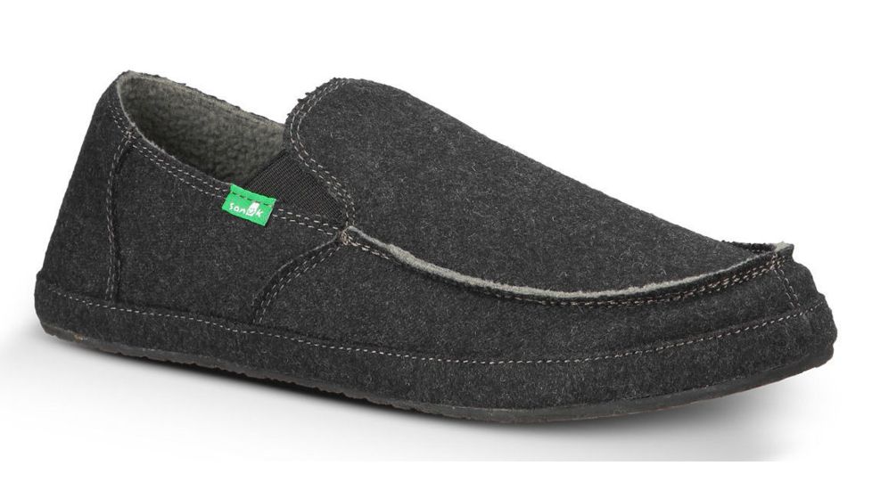 Sanuk Rounder Peacoat Camp Shoe - Men's-Charcoal-Medium-8 US