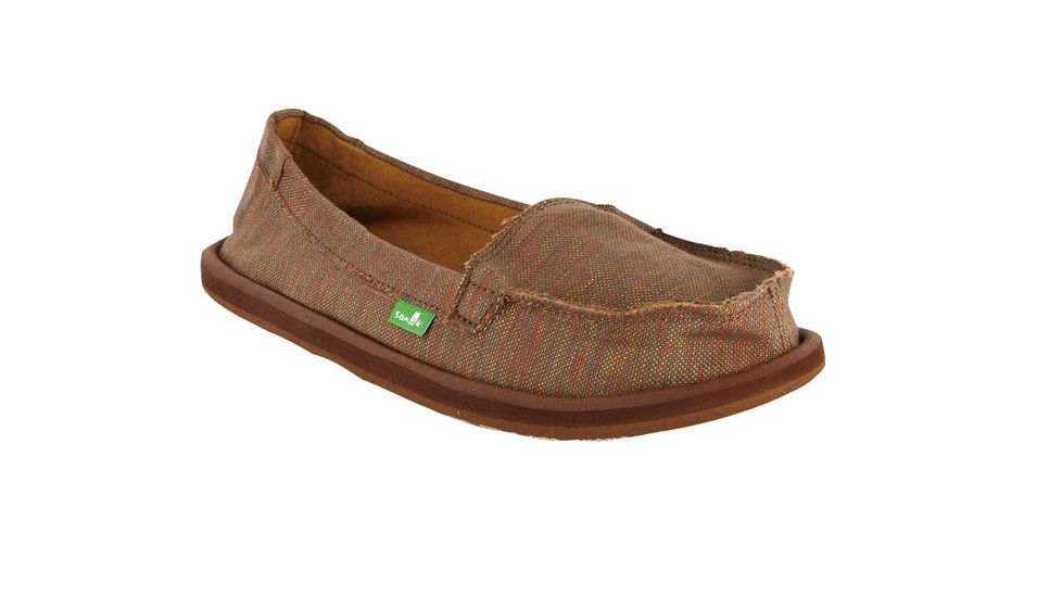 Sanuk Shorty Casual Shoe - Women's-Brown-5 US