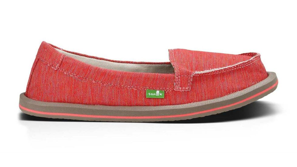 Sanuk Shorty Casual Shoe - Women's-Coral Multi-8 US
