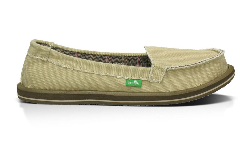 Sanuk Shorty Casual Shoe - Women's-Khaki-8 US