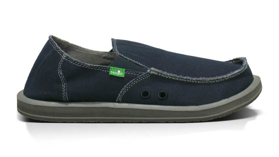 Sanuk Vagabond Casual Shoe - Men's-Navy-8 US