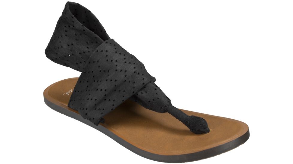Yoga Devine Sandal - Womens-Black-Medium-10
