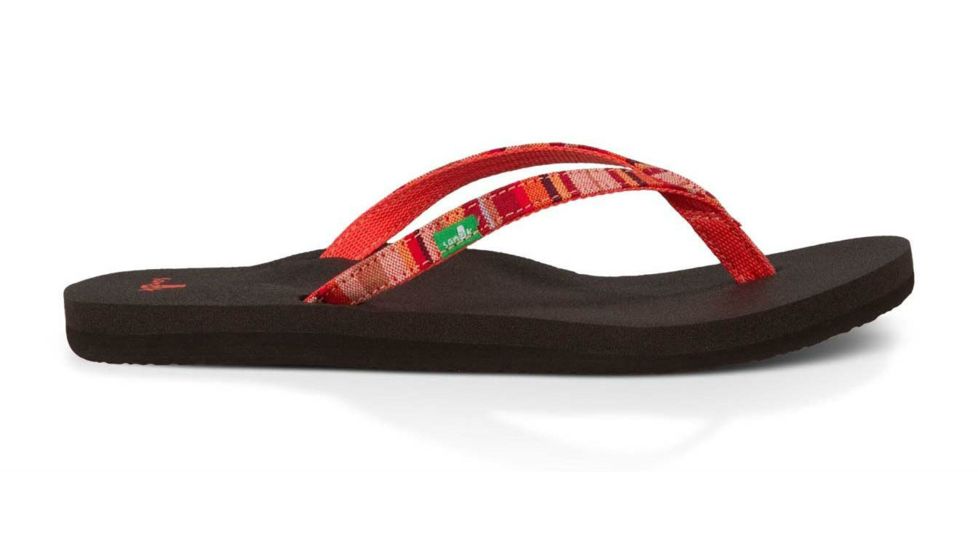 Sanuk Yoga Joy Funk Sandal - Women's-Coral-Medium-6 US