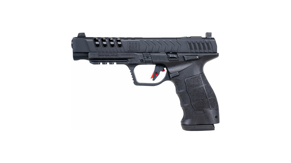 SAR USA Sar9 Sport Gen3 Semi Auto Pistol, 9mm Luger, 5.2 in Barrel