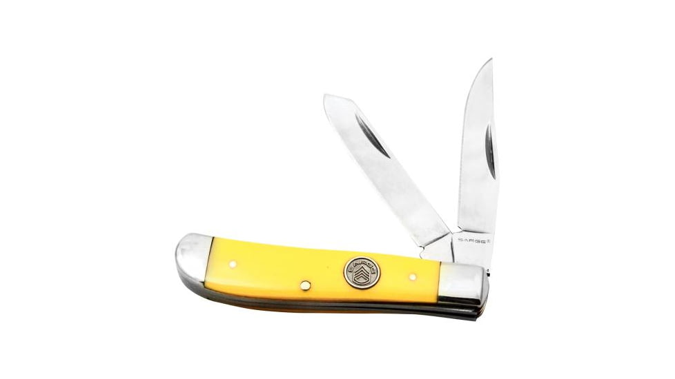 Sarge Trapper - Yellow Delrin 2 blade Trapper, SK-208