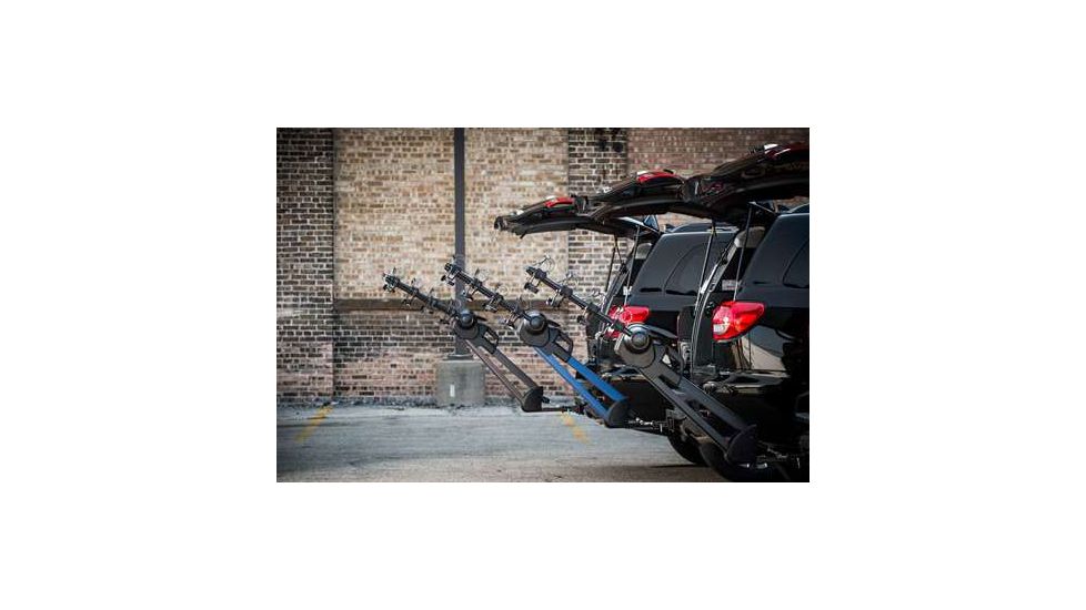 Saris Glide EX 4-Bike Rack, Blue, 774BLU