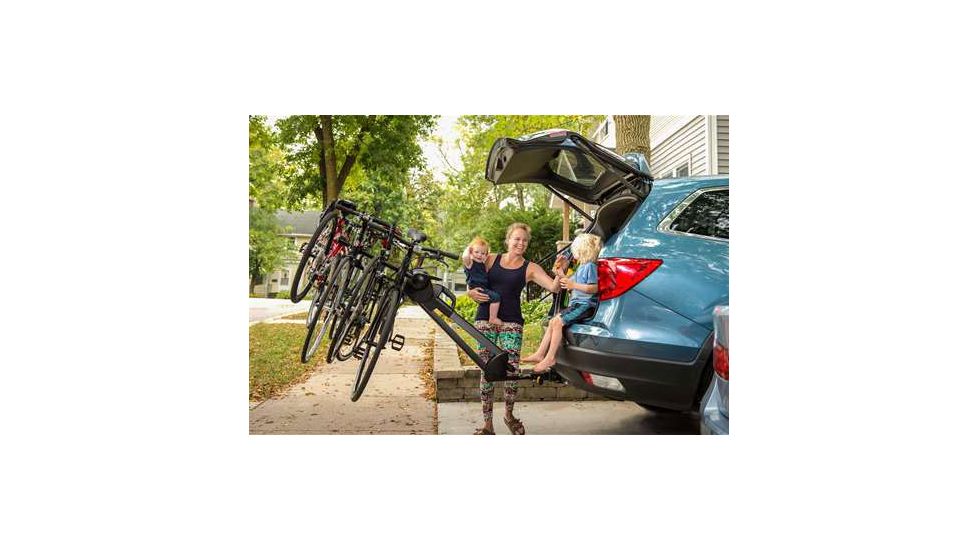 Saris Glide EX 4-Bike Rack, Blue, 774BLU
