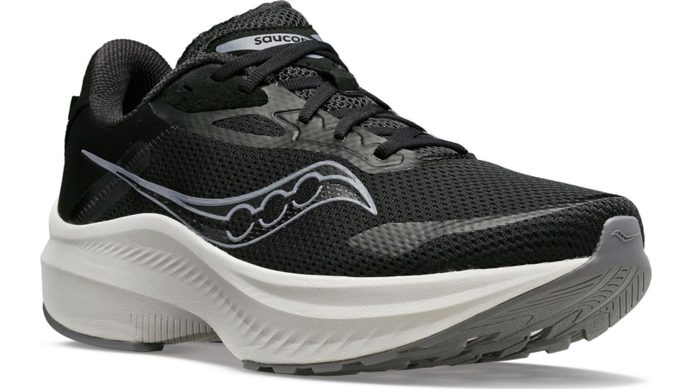 Saucony Axon 3 Shoes - Mens, Black/White, 14, Medium, S20826-05-001-M-14