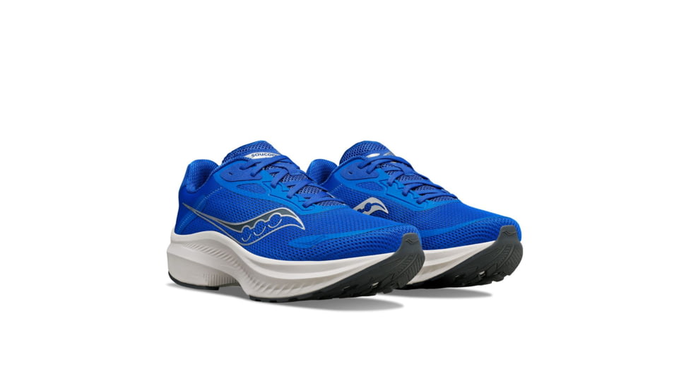 Saucony Axon 3 Shoes - Mens, Cobalt/Silver, 9, Medium, S20826-107-400-M-9
