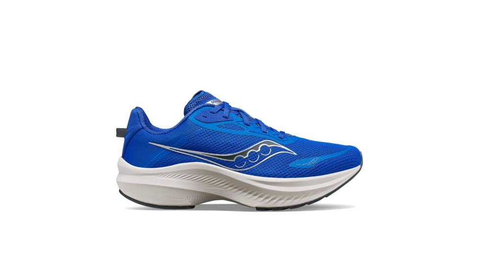 Saucony Axon 3 Shoes - Mens, Cobalt/Silver, 9, Medium, S20826-107-400-M-9