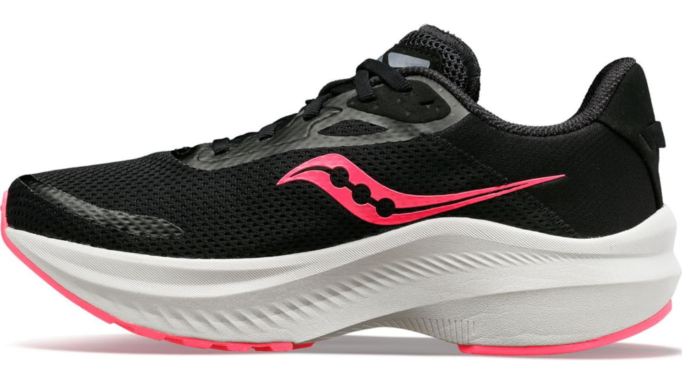 Saucony Axon 3 Shoes - Womens, Black/Vizi Pink, 9, Medium, S10826-05-001-M-9