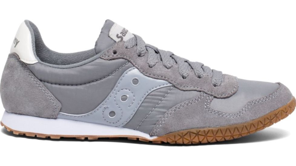 Saucony Bullet Casual Shoes - Womens, Grey/Gum, Medium, 9, S1943-181-9