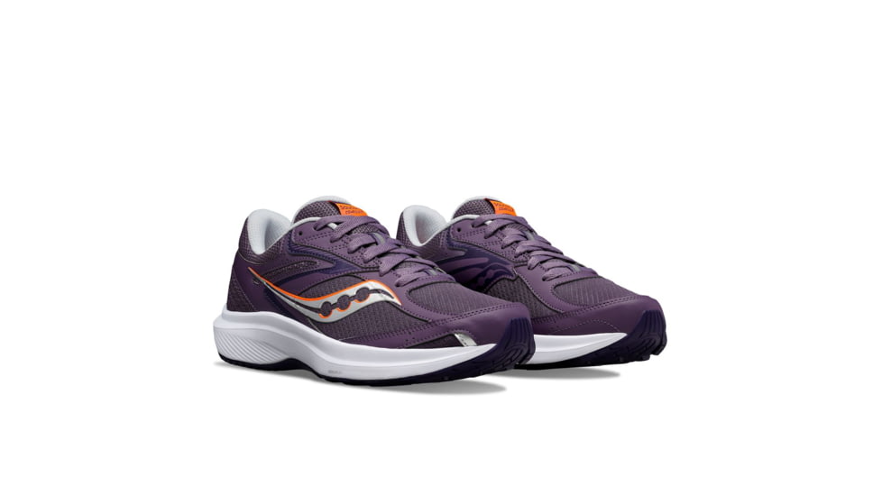 Saucony Cohesion 17 Shoes - Womens, Lupine/Vizired, 9, Medium, S10943-104-500-M-9
