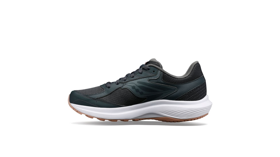 Saucony Cohesion 17 Shoes - Womens, Shadow/Lotus, 10.5, Wide, S10944-101-010-W-10.5