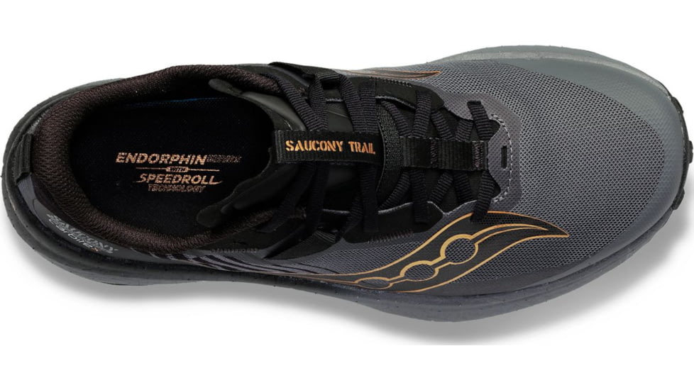 Saucony Endorphin Edge Trail Shoes - Mens, Black/Goldstk, 13, Medium, S20773-10-001-M-130