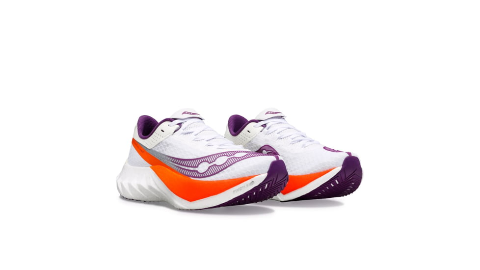 Saucony Endorphin Pro 4 Shoes - Womens, White/Violet, 10.5, Medium, S10939-129-100-M-10.5