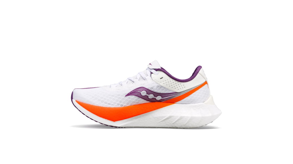 Saucony Endorphin Pro 4 Shoes - Womens, White/Violet, 10.5, Medium, S10939-129-100-M-10.5