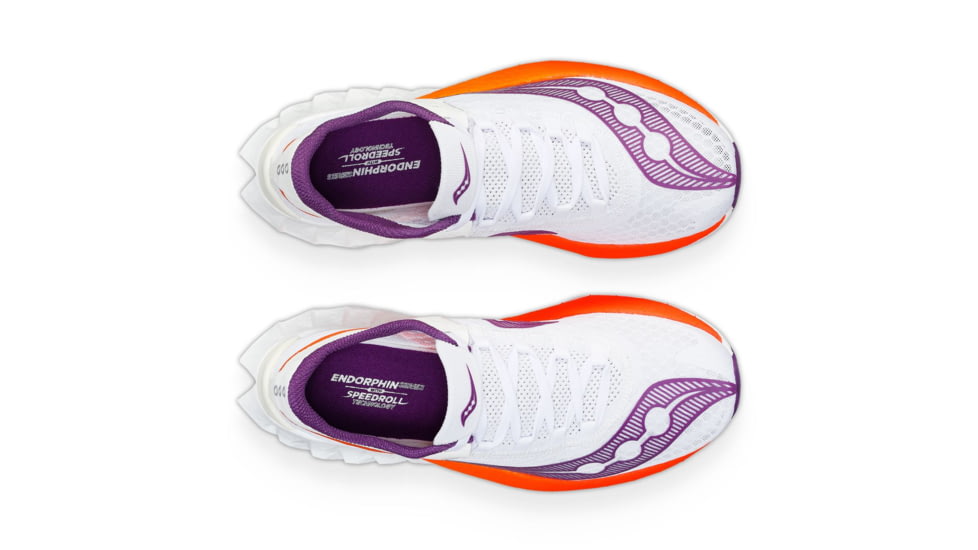 Saucony Endorphin Pro 4 Shoes - Womens, White/Violet, 10.5, Medium, S10939-129-100-M-10.5