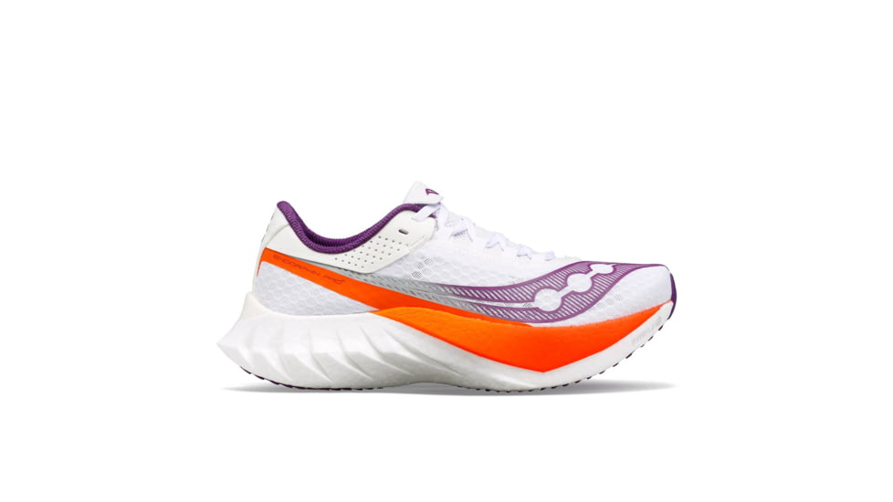 Saucony Endorphin Pro 4 Shoes - Womens, White/Violet, 10.5, Medium, S10939-129-100-M-10.5